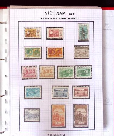 1886-1970, Collection d'Indochine en cinq classeurs