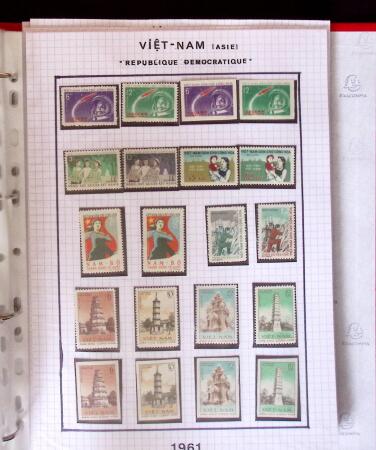 1886-1970, Collection d'Indochine en cinq classeurs