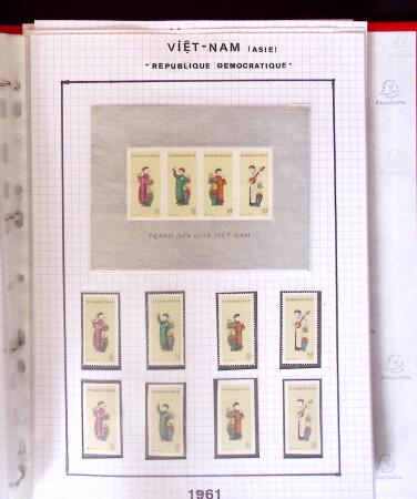 1886-1970, Collection d'Indochine en cinq classeurs