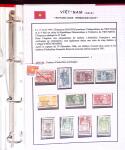 1886-1970, Collection d'Indochine en cinq classeurs