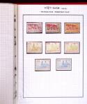 1886-1970, Collection d'Indochine en cinq classeurs