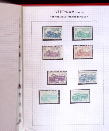 1886-1970, Collection d'Indochine en cinq classeurs