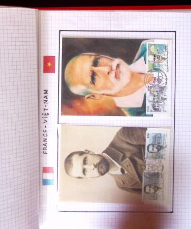 1886-1970, Collection d'Indochine en cinq classeurs