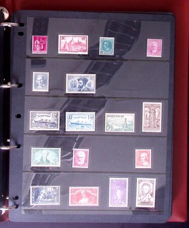 c1930-2004, Collection de France en six classeurs,