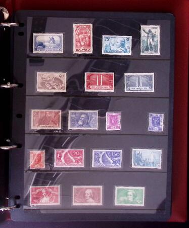 c1930-2004, Collection de France en six classeurs,