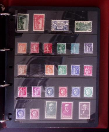 c1930-2004, Collection de France en six classeurs,