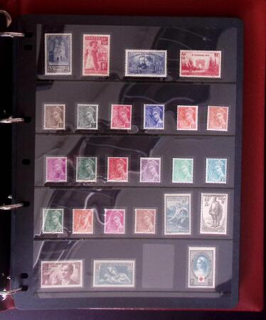 c1930-2004, Collection de France en six classeurs,