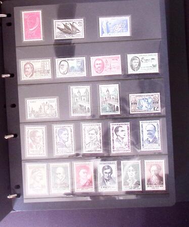 c1930-2004, Collection de France en six classeurs,
