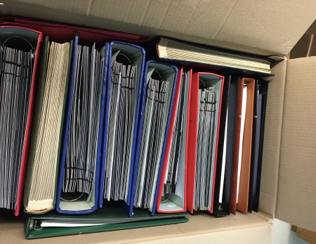 1955-2014, Divers albums et classeurs comprenant une
