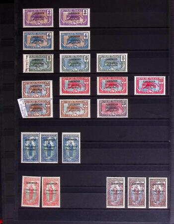 Collection de neuf sans charnière entre le n° 8 et