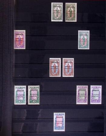 Collection de neuf sans charnière entre le n° 8 et