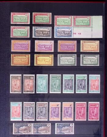 Collection de neuf sans charnière entre le n° 8 et
