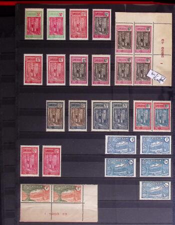 Collection de neuf sans charnière entre le n° 8 et