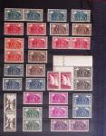 Collection de neuf sans charnière entre le n° 8 et