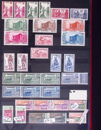 Collection de neuf sans charnière entre le n° 8 et