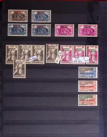 Collection de neuf sans charnière entre le n° 8 et