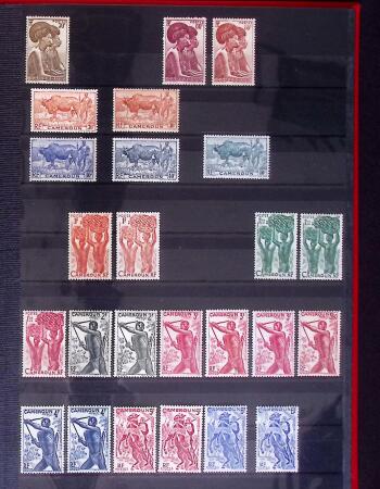 Collection de neuf sans charnière entre le n° 8 et