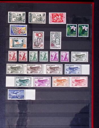 Collection de neuf sans charnière entre le n° 8 et