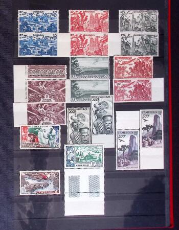 Collection de neuf sans charnière entre le n° 8 et