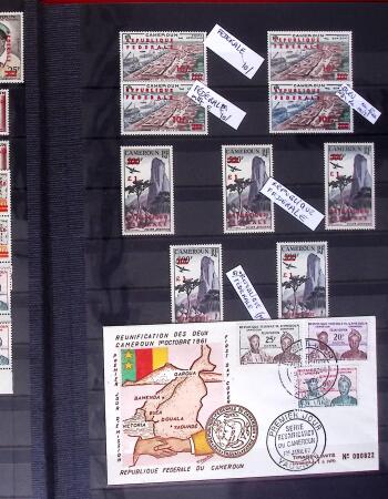 Collection de neuf sans charnière entre le n° 8 et