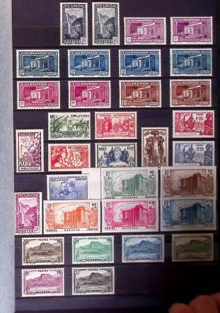 Collection de neuf sans charnière, entre le n° 17