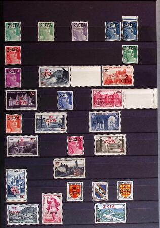 Collection de neuf sans charnière, entre le n° 17