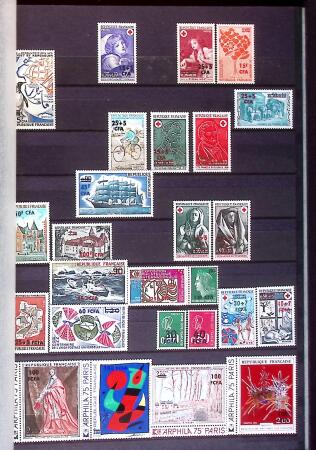 Collection de neuf sans charnière, entre le n° 17