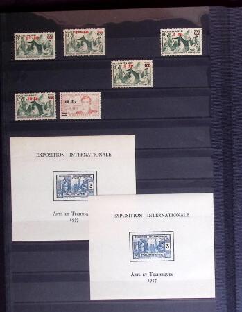 Collection de neuf sans charnière, entre le n° 1