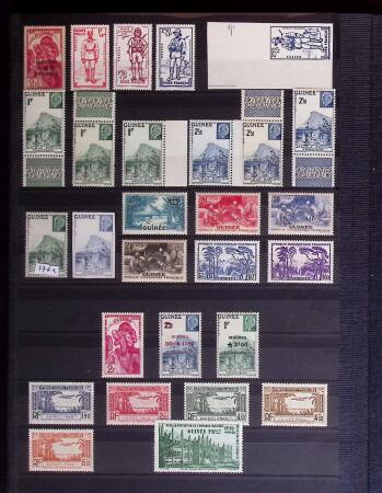 Collection de neuf sans charnière, entre le n° 1