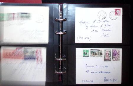 1962 Ensemble important en 10 albums et une boite avec