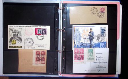 1962 Ensemble important en 10 albums et une boite avec