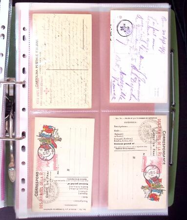 1914-50, Poste de Campagne et occupations: Bel ensemble