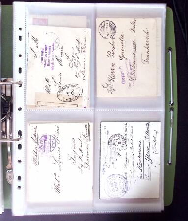 1914-50, Poste de Campagne et occupations: Bel ensemble