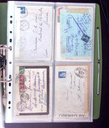 1914-50, Poste de Campagne et occupations: Bel ensemble