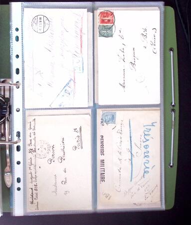 1914-50, Poste de Campagne et occupations: Bel ensemble