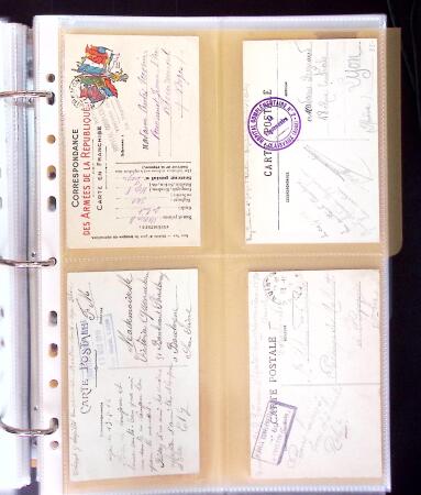 1914-50, Poste de Campagne et occupations: Bel ensemble