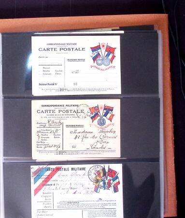1914-50, Poste de Campagne et occupations: Bel ensemble