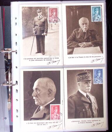 1914-50, Poste de Campagne et occupations: Bel ensemble