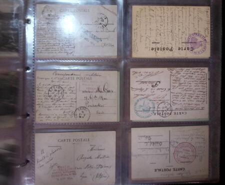 1914-50, Poste de Campagne et occupations: Bel ensemble