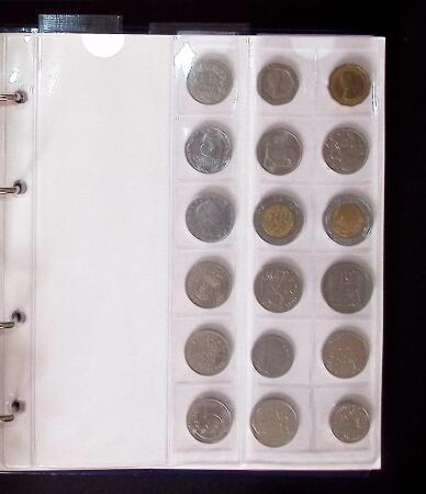 1950-1990, Ensemble de PIECES DE MONNAIE dont une quinzaine