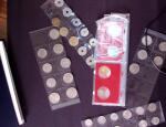 1950-1990, Ensemble de PIECES DE MONNAIE dont une quinzaine