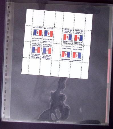 1940-45, LIBÉRATION: Très beau lot en quatre classeurs,