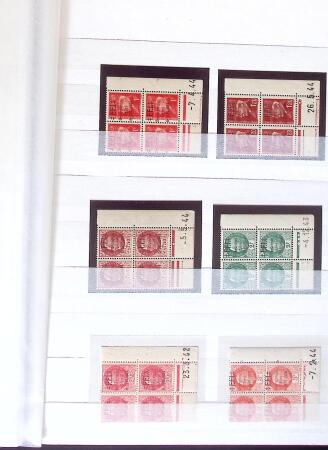 1940-45, LIBÉRATION: Très beau lot en quatre classeurs,