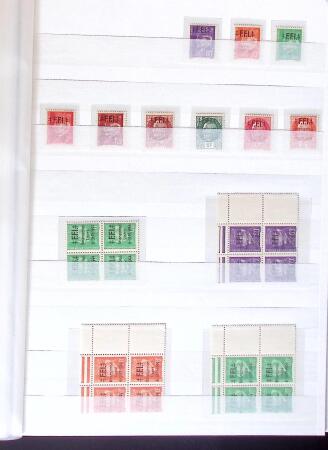 1940-45, LIBÉRATION: Très beau lot en quatre classeurs,