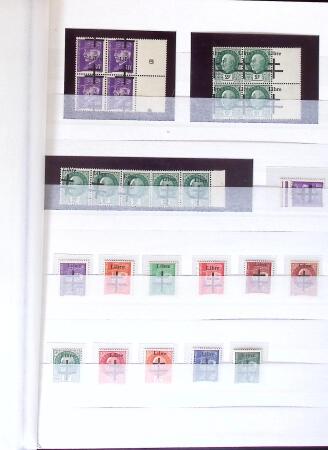 1940-45, LIBÉRATION: Très beau lot en quatre classeurs,