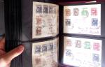 1940-45, LIBÉRATION: Très beau lot en quatre classeurs,