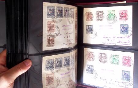 1940-45, LIBÉRATION: Très beau lot en quatre classeurs,