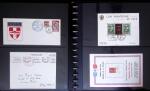 1860-1990, Amazing postal history lot in six small