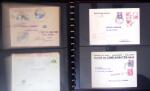 1860-1990, Amazing postal history lot in six small