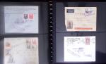 1860-1990, Amazing postal history lot in six small